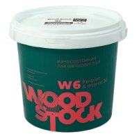 Лак водный для паркета и интерьера Woodstock W6 Шелковистый